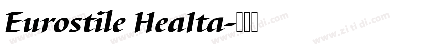 Eurostile HeaIta字体转换